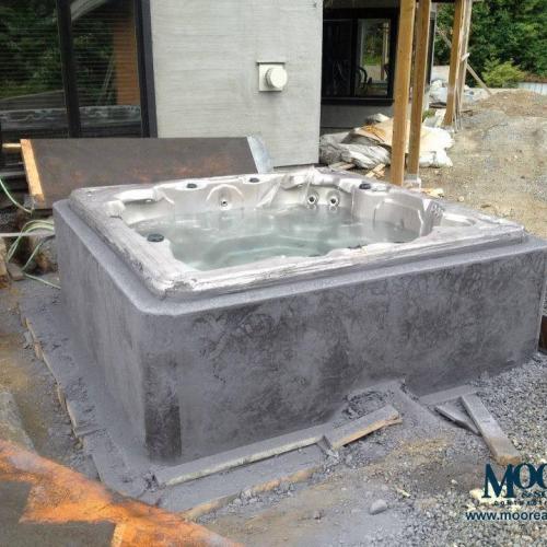  Hot Tub and Jacuzzi Base Pads Construction / Concrete Slabs 